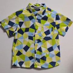 子供用　半袖シャツ　アロハ　フルーツ柄