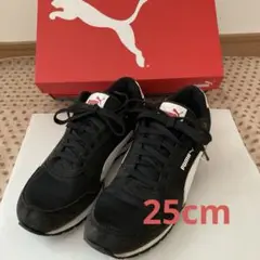 プーマ PUMA ST ランナー V3 25cm ブラック×レッド