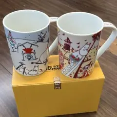 R*‪様 ムーミン フォーシーズンマグ 秋&冬 ☆ ペアマグカップ 2個セット