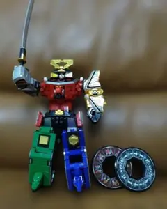 希少 メガブロック シンケンブルー 侍戦隊シンケンジャー パワー