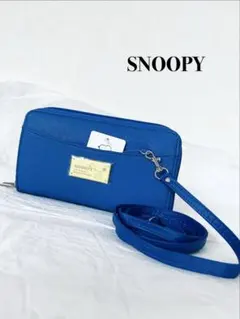 スヌーピー 長財布 ショルダーバッグ オープンポケット 大容量★新品 タグ付きのサムネイル