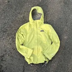 未使用級 patagonia shell jacket lime archive
