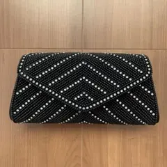 イギン　IGIN フォーマル クラッチバッグ ビジュー×ビーズ 結婚式