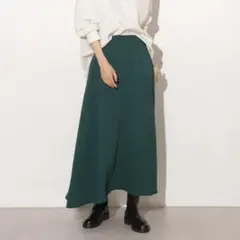 【新品】フレアスカート グリーン