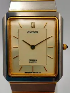 CITIZEN EXCEED 4-106300 シチズン エクシード スクエア型 即決 送料無料 CITIZEN EXCEED 4-106300 シチズン エクシード