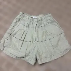 ZARA Kids 刺繍入り ショートパンツ