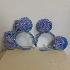 東京ディズニーリゾート 公式 ミッキー ミニーマウス カチューシャ 2個セット