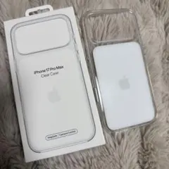 iPhone17ProMaxクリアケース Apple純正