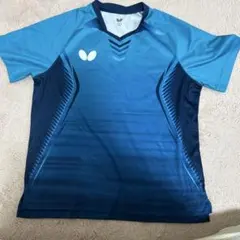 Butterfly 卓球ウェア M 青/紺