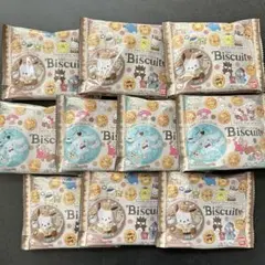 新品　サンリオキャラクターズ　刺繍缶バッジ３　ビスケット　ビスケットのみ　10袋