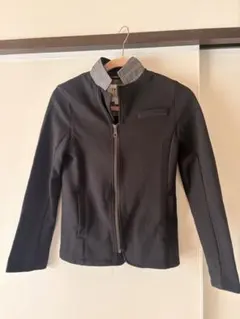 美品　ikka ジャケット ブラック　160cm フォーマル