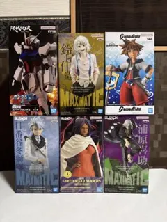 まとめ売り　フィギュア 6点(ブリーチ　東京喰種　ソラ　ストライクガンダム