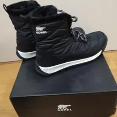 SOREL ブラック スノーブーツ