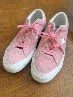Converse チャックテイラー ピンク　スエード スニーカー