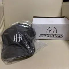 UNNAMED HEADWEAR DEEP LOGO ブラックキャップのサムネイル