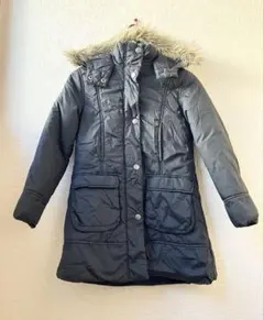 zaraフード付き 中綿コート 128cm7-8歳用