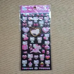 ハローキティ　サンリオぷっくりシールミラー付き平成レトロ当時品