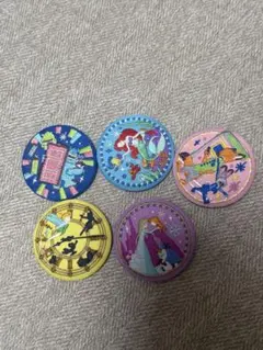 ディズニー 刺繍缶バッジ【5個セット】