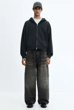 【最安値/即完】H&M スーパーバギーデニム　y2k acne studious