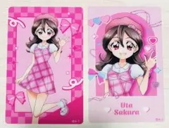 キミとアイドルプリキュア　キミプリ　キュアファッションシリーズ　咲良うた　カード