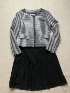 ジャケットとプリーツスカート イトキン2点セット