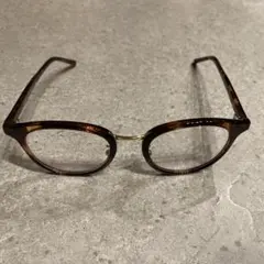 Zoff ゾフ 眼鏡 メガネ ボストン ウェリントン べっ甲 ブラウン　完売品