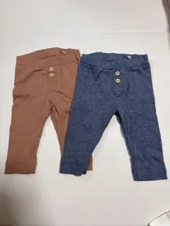 H&M ベビー レギンス 2枚セット
