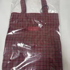 あ様専用　正規品　ファミリア　新品　トートバッグ　赤　大　長方形　バッグ