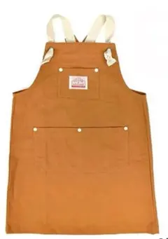 オーシャンアンドグラウンド　子供用エプロン　Lサイズ　キャメル