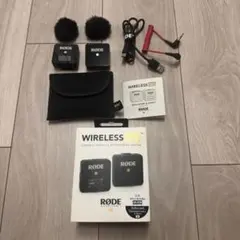 【メルカリ市限定価格】 WIRELESS GO 2個セット+ST入力ブラケット 2025年最新】rode ロード wireless goの人気アイテム - メルカリ