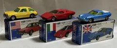 トミカ　青箱外国車シリーズ AMC ペーサー/ランボルギーニ/ロータスヨーロッパのサムネイル