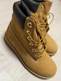Timberland ベージュ ハイカットブーツ23㎝