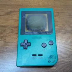 ジャンク品　ゲームボーイポケット 本体 緑色