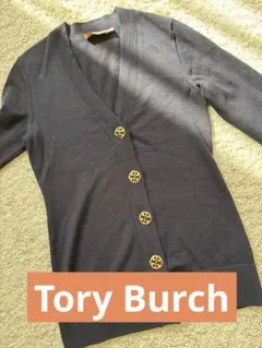 Tory Burch ネイビーカーディガンのサムネイル