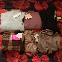 最終価＊洋服 まとめ売り セット売り 6点セット トップス ニット カーディガン
