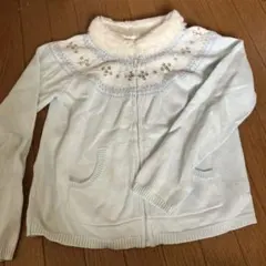 gymboree ニット　ブルゾン　カーディガン　羽織り　綿100%