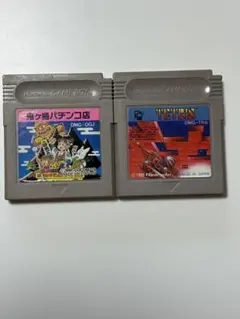 ゲームボーイソフト　鬼ヶ島パチンコ店とテトリス