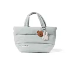 スタバ　ミッフィー　トートバッグ　アイボリー 　ミントグリーン　　　17-2