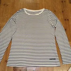 モンベル　WIC.ボーダー ロングスリーブT Women's　Lサイズ