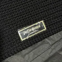 YSL ポーチ ブラック ゴールド金具 ノベルティのサムネイル