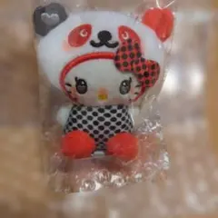 ハローキティ パンダ ゴシックマスコット　パンダハローキティ