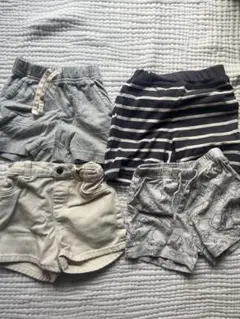キッズショートパンツ4点セット　gap h&m 西松屋