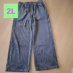 レディース ワイドパンツ コーデュロイ LLサイズ