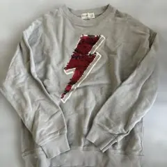 Zara Kids スパンコール稲妻 トレーナー 140cmのサムネイル