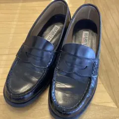 HARUTA 黒ローファー　24センチ