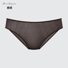 マメクロゴウチ ユニクロ メッシュショーツ レギュラー ダークブラウン L