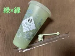 L*a様 スタバ カラーチェンジングリユーザブルコールドカップベアリスタ キャッ