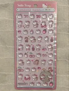 【正規品】サンリオ　ボンボンドロップシール　ハローキティmini ピンク
