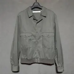 ユニクロ ルメール コットンツイルシャツブルゾン カーキ Mサイズ