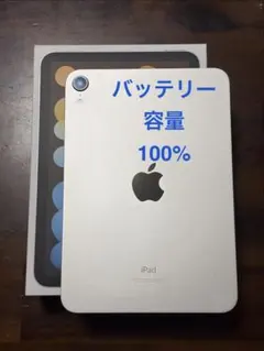 バッテリー容量100% iPad mini (第六世代) 64GB 即日発送